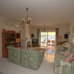 Sitting room with patio doors to terrace